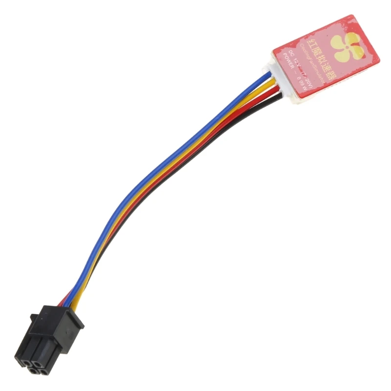 

1PC 4-Pin Plug RED DEVIL Fan Simulators Fan Speed Controller For Whatsminer M21S M20S M20 P9JB
