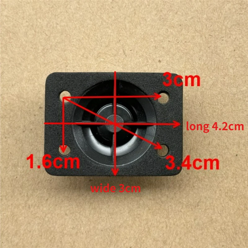 SOTAMIA 2pcs 1 Inch Mini Tweeter Audio Speaker 8 Ohm 15W Car Tweeter Rectangular Bookshelf Loudspeaker DIY Bluetooth Speaker