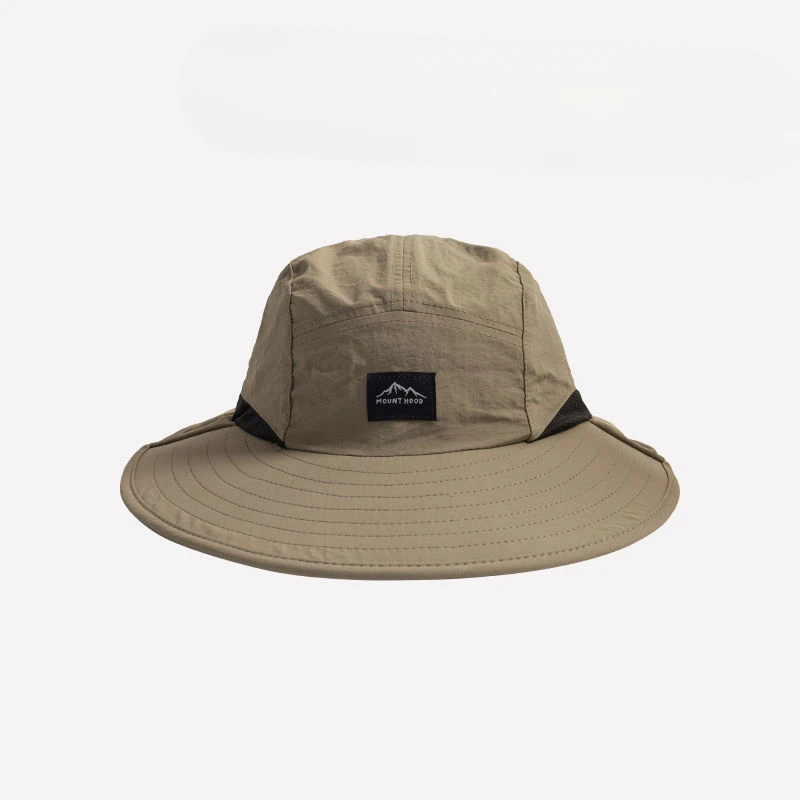 Sun Hats Unisex Summer Wide Brim Waterproof Quick-drying Panama Caps Outdoor Visor Bucket Hats Mesh Breathable with Neck Flap