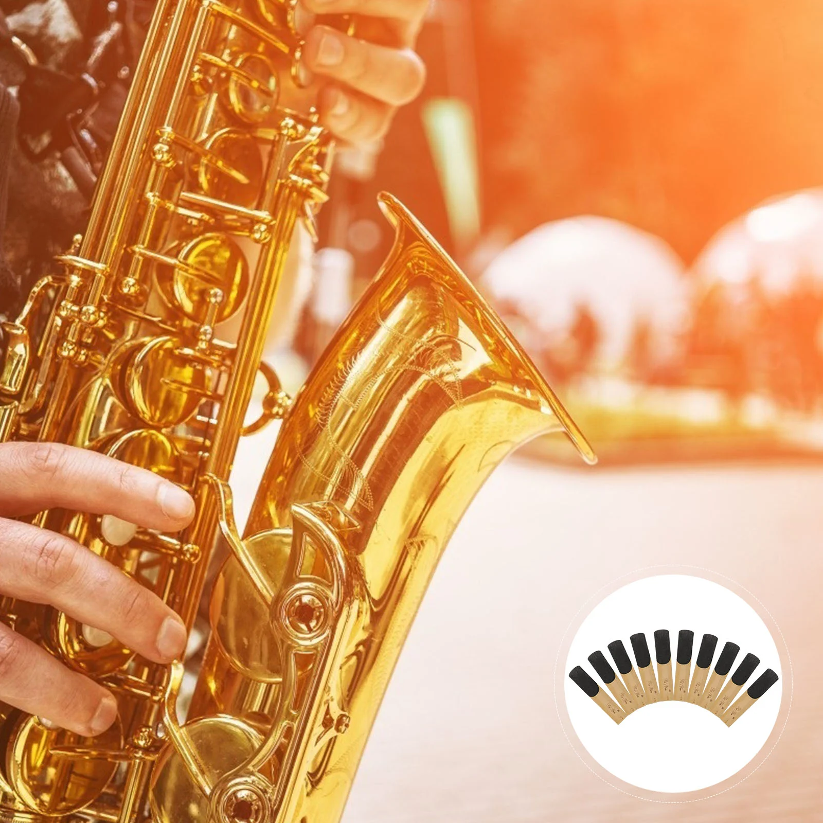 10 Pezzi Di Canne Per Sassofono Tenore Professionale Canne Sax Parti Di Strumenti Musicali
