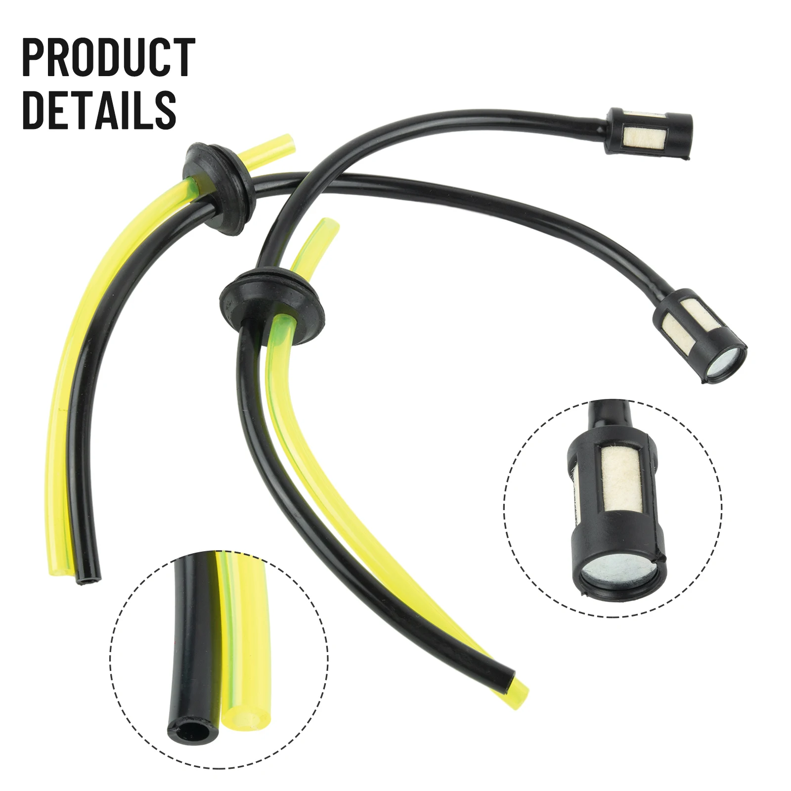 

Brand New Fuel Line Tank Filter String Trimmer Accessories Assembly For For McCulloch Fuel Hose Pipe