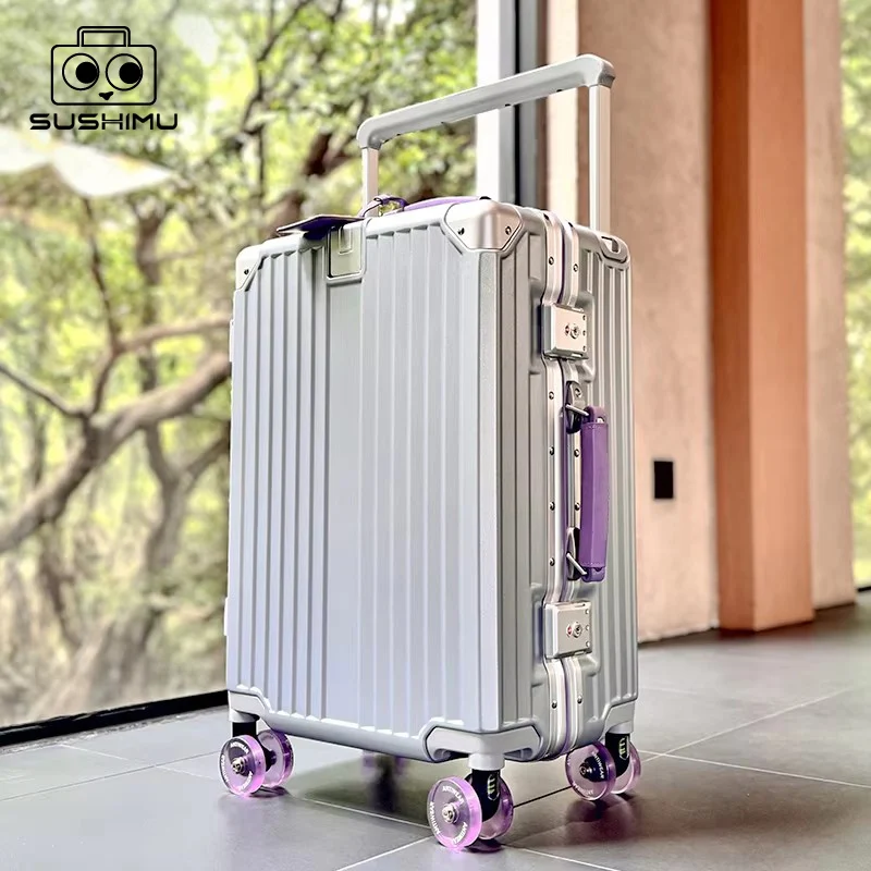 Sushimu Women Suitcase 20 inch 9