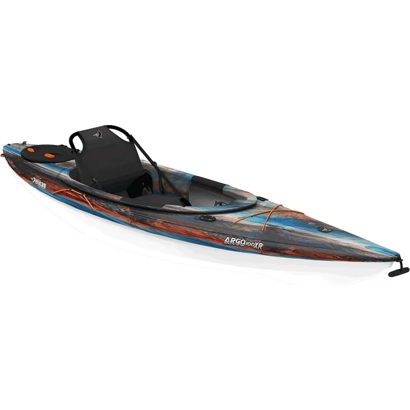 

Pelican Argo 100XR - Premium Sit-in Recreational Kayak - Lightweight one Person Kayak - 10 ft - Cosmos