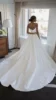 FIDDY898 Strapless Sleeveless Wedding Dresses High Quality Satin Fabric with Buttons Sweetheart Leg Split Bridal Dress C137 3