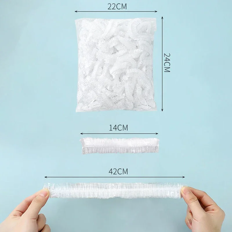 Disposable Plastic Wrap Bag Household Thickened Fresh Keeping Bag Refrigerator Fruit Sealing Universal Fresh Keeping Cover fresh keeping bags
