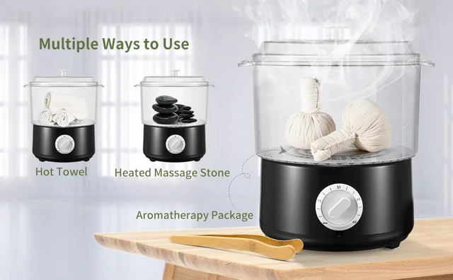 Bucket Uk VERYTOP Mini Hot Towel Warmer For Spa, Quick Heating