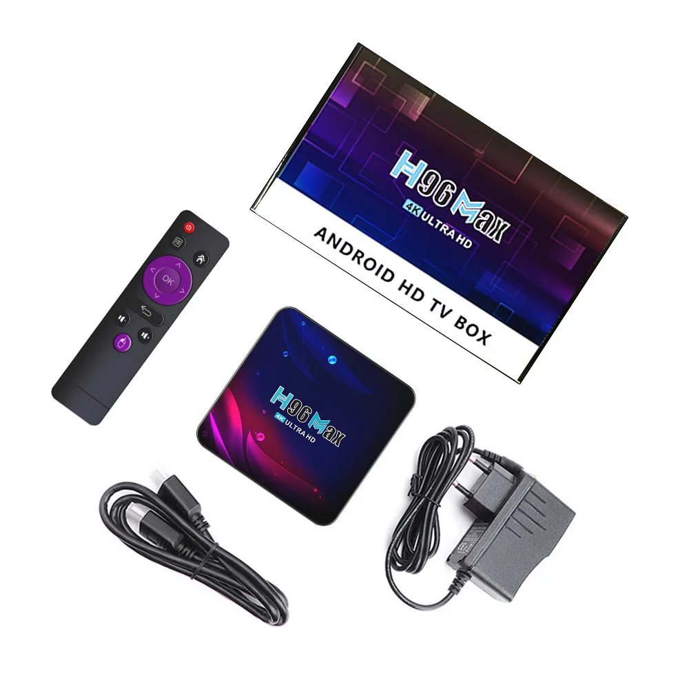 H96 Max V11 set top box Android 11.0 rk3318 4G / 64g 5gwifi 4K HD Bluetooth