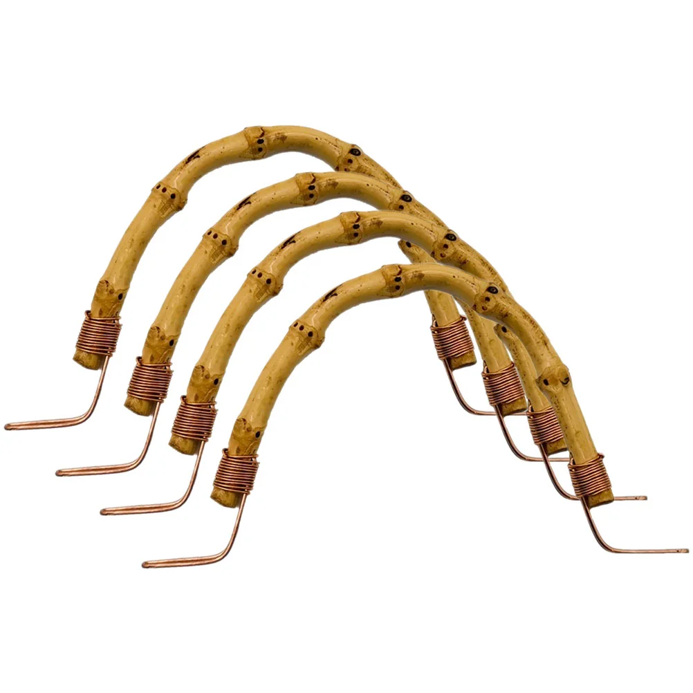 4PcsTeaPotHandleReplacementTeapotDecorBambooTeapotHandleTeapotHandleGripCeramic