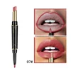 16 Color Double Ended Lipstick + Lip Liner, Smudge Proof Swivel Stick, Soft Matte Long Lasting Lipstick Valentine's Day Gifts 3