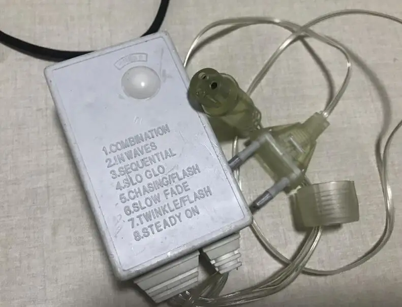 LED Dimmer 8 Modes Knob Controller Curtain Icicle Lamp String Lights Waterproof Constant Brightness LED Dimmer Switch Smart Dimmer Switch LED String Dimmer LED Dimmer Controller Lamp Dimmer