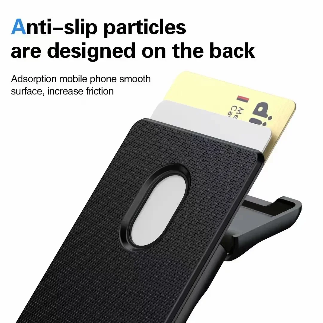 Strong Magnetic Suction Type Card Holder Business Style Phone MagSafe With Stand Function for Apple Iphone 12 13 14 15 Pro Max