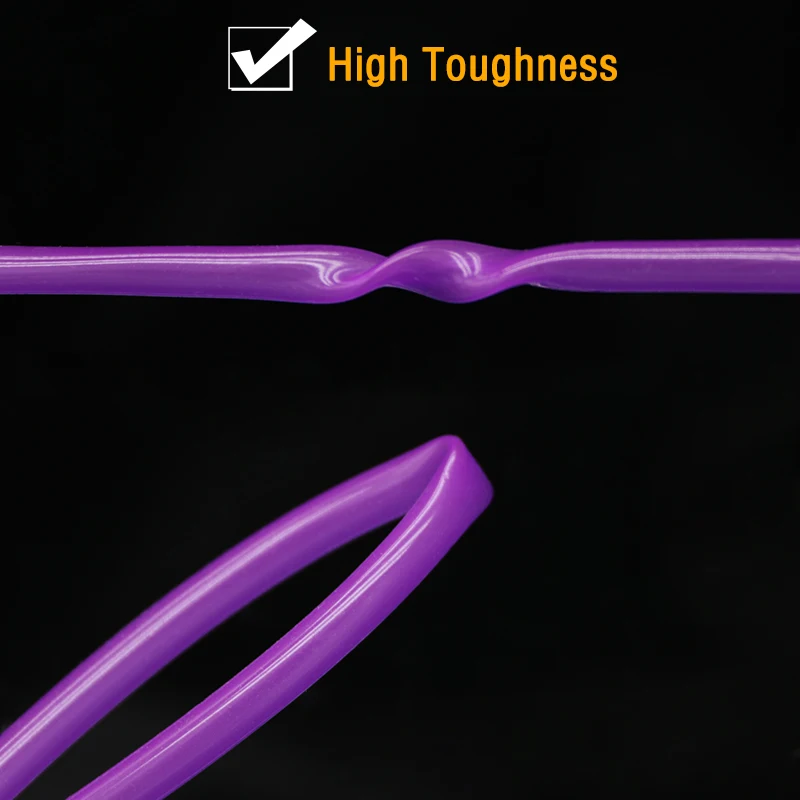 1/3/5/10M Purple Food Grade Silicone Rubber Hose ID 0.5/1/2/3/4/5/6/7/8/10mm Flexible Nontoxic Garden Aquarium Soft Tubing