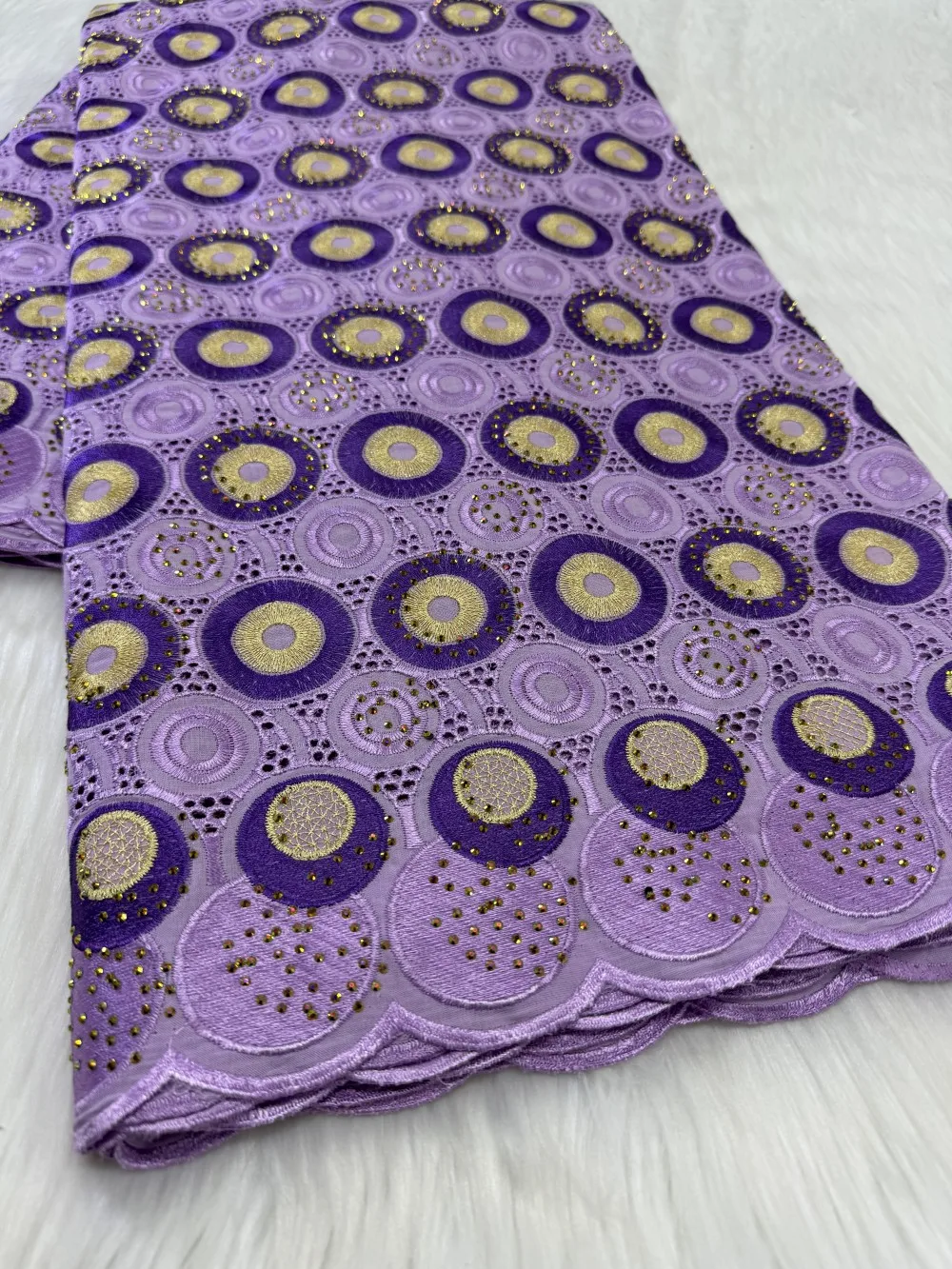 5 Yard Swiss Fabric 2023 Latest Beaded Embroidery African 100% Cotton Voile Lace Popular Dubai Style For wedding Party B27-12 5 yard swiss lace fabric 2020 latest heavy beaded embroidery african cotton fabrics swiss voile lace popular dubai style 2l06032