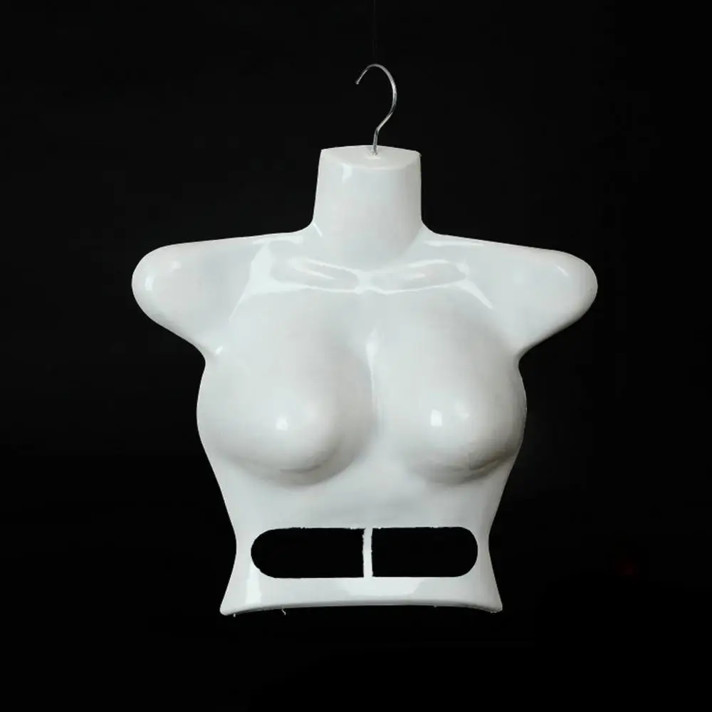 Hot Sales Creative Plastic Half Body Female Mannequin Swimwear Underwear Display Rack