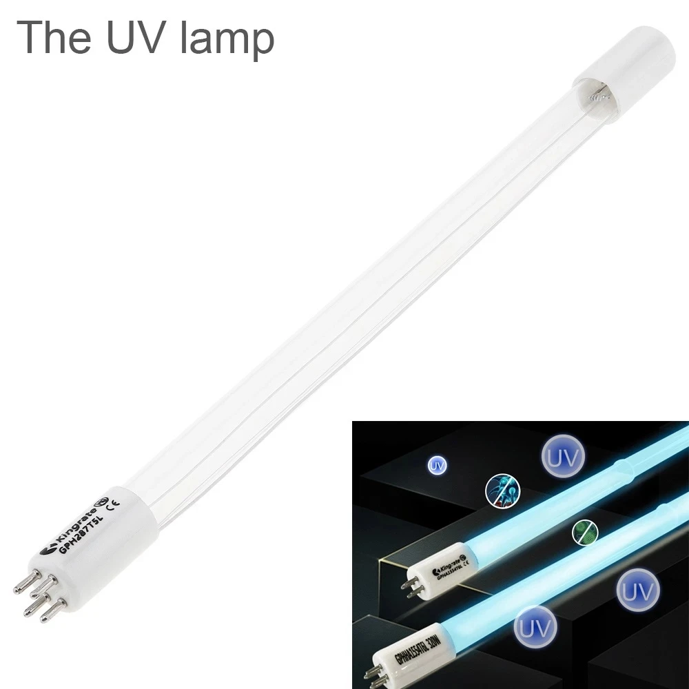 Tanie G10q GPH303T5L 6/8/10/14/15/17W sterylizator UV lampa światło ultrafioletowe filtr z prosta rura sklep