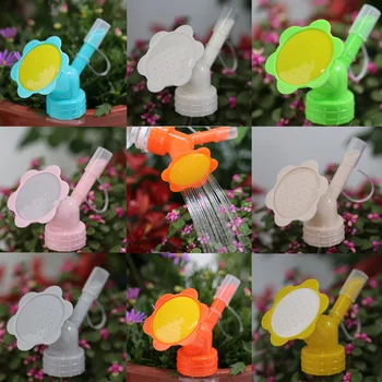 Bottle Cap Sprinker 2-IN-1 Home Garden Mini Watering Can Double Head Water Spout Bonsai Nozzle for Indoor Outdoor Seedling Plant 1