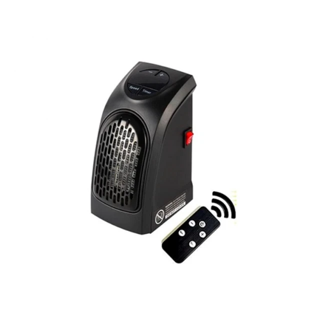 Portable Mini electric heater handy heater 400W with remote control  tv-299-p (black) - AliExpress
