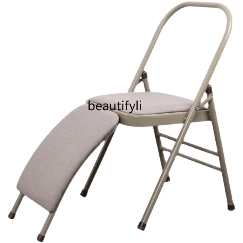 

Modern Light Luxury Simple Thickened Yoga Chair Multi-Purpose Yoga Auxiliary Chair Thickened Thickened Folding Chair