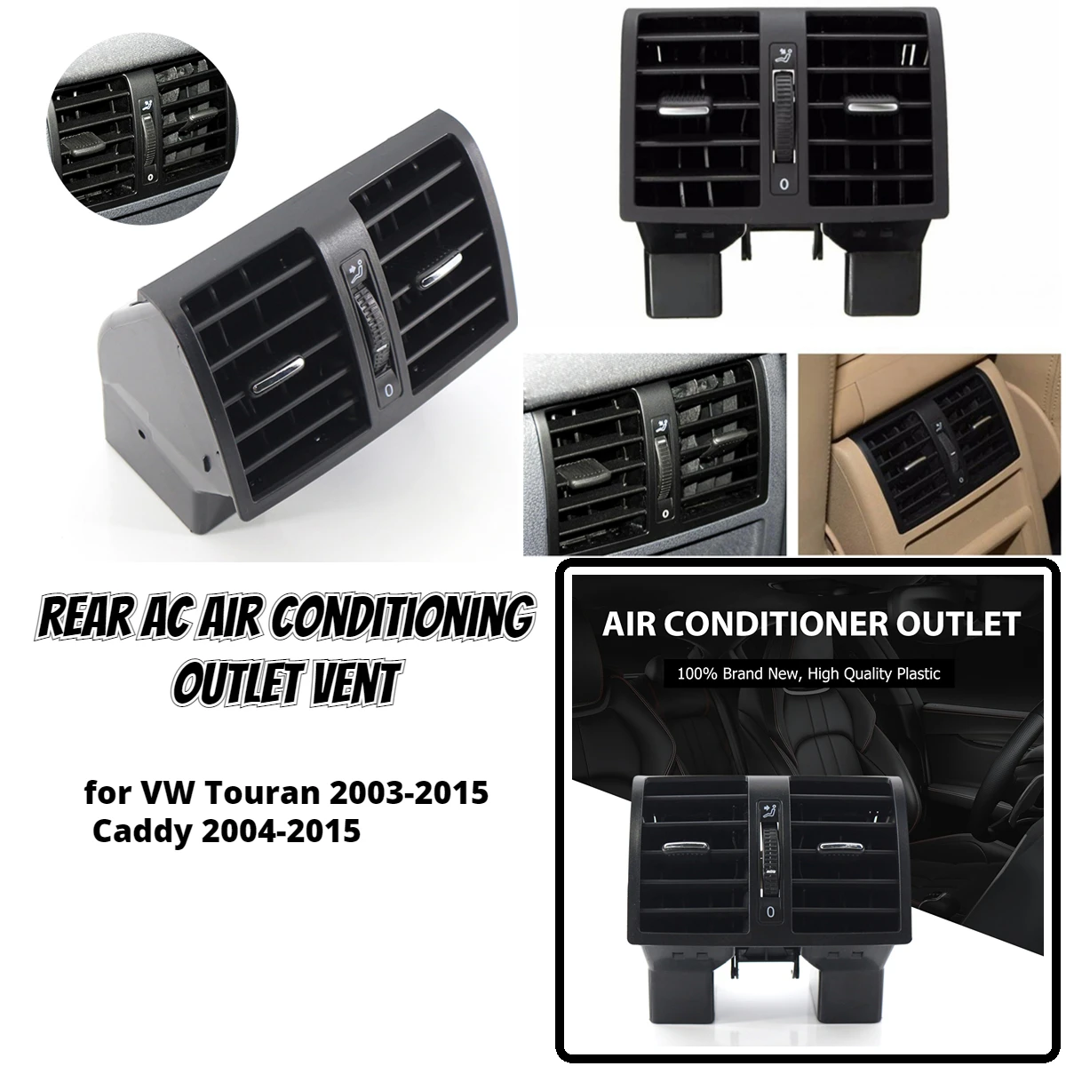 CarAirConditioningRearAirVentReplacementPartsforVWTouran2003