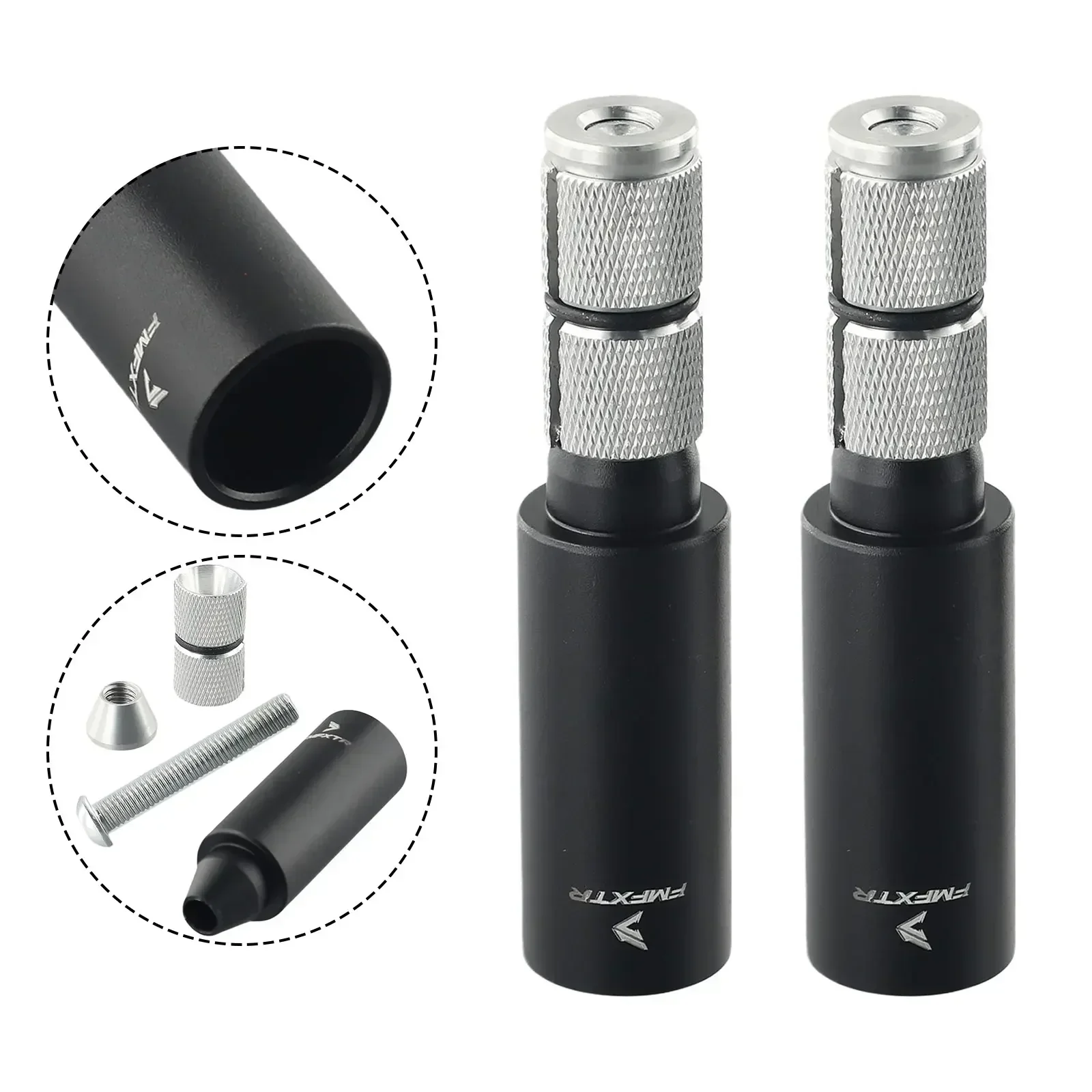 Mountain Bike Handlebar Extender Riser 15-20mm Extension New Practical Durable Bike Extender Bicycle Fork Stem Bicycle Handlebar Extender Bicycle Handlebar Extension
