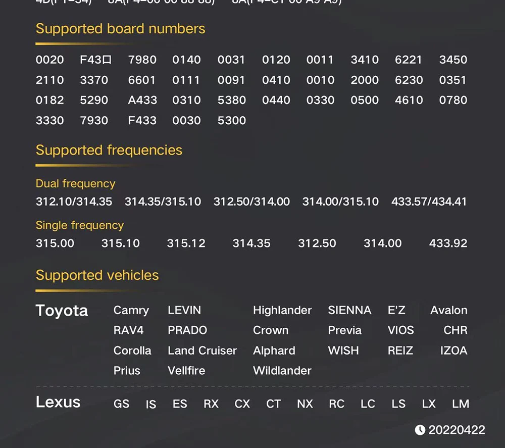 Keyforkess Xhorse XM38 Smart Key XSTO20EN FEN T.T 5 pulsante per Toyota 4D 8A 4A TOY-T telecomando universale Smart keyless Card - S298a1753f7964fe0854be859d9312602Z