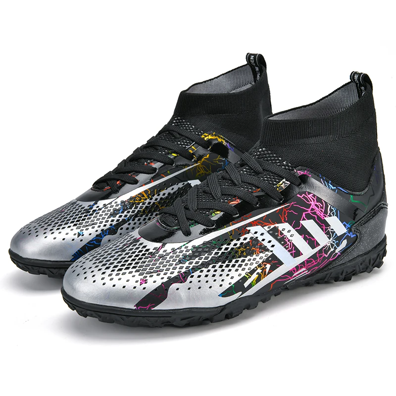 thumbnail image 1 of Zapatos de fútbol de alta calidad para hombre, botas de fútbol con punta antideslizante, suelas chapadas en oro, zapatos de entrenamiento profesionales para adultos, zapatillas de deporte para exterio, 1 of 5