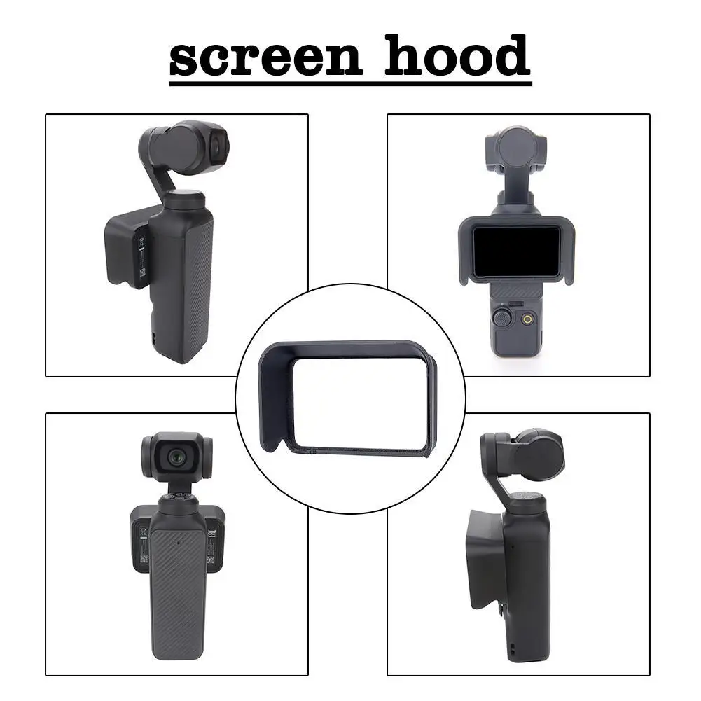 

Sun Shade for dji Osmo Pocket 3 Light Weight Screen Shade Quickly Release Sunshade Hood Handheld Gimbal Camera Accessories