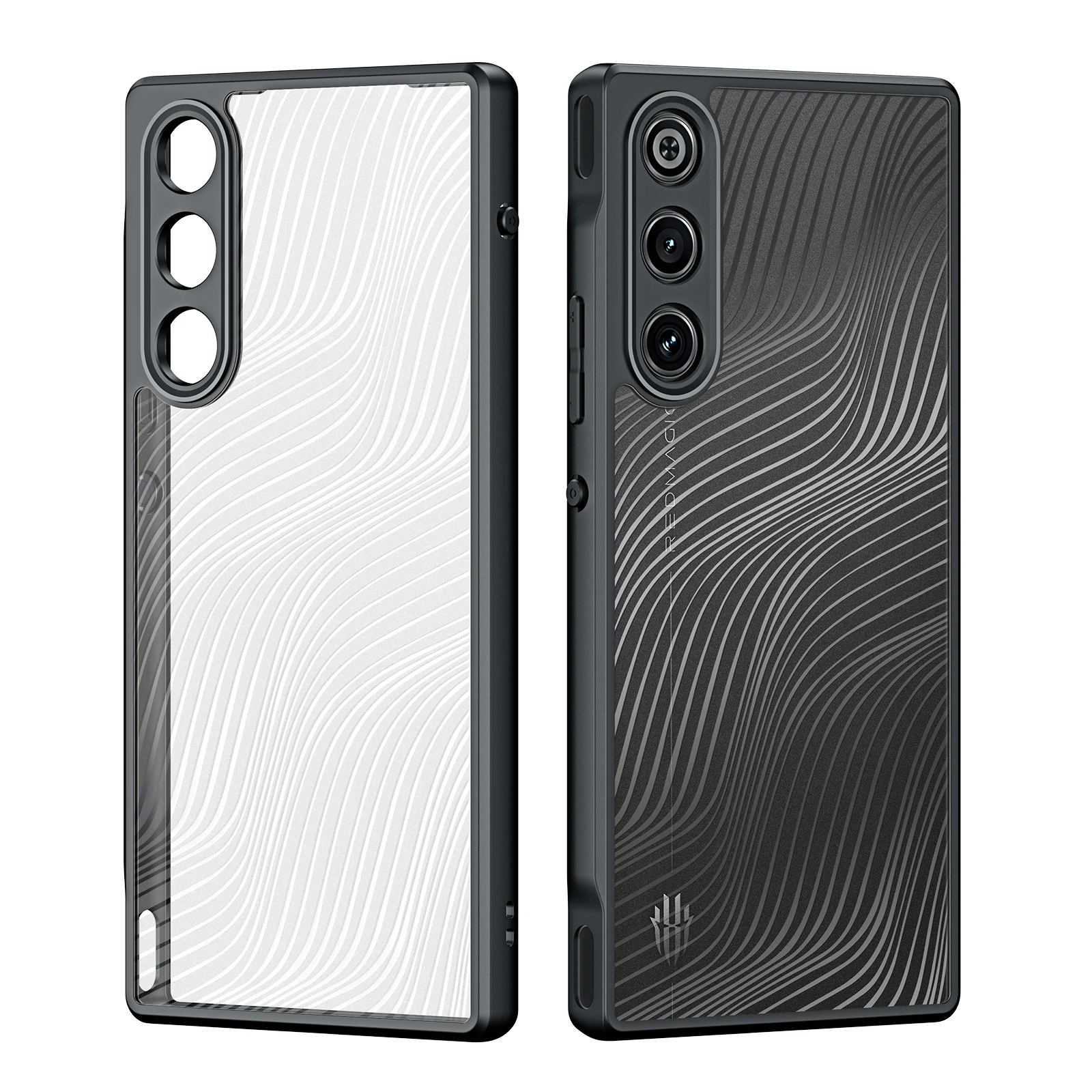 DUX DUCIS Transparent Anti-Drop TPU+Acrylic Phone Case with Airbag Cushioning