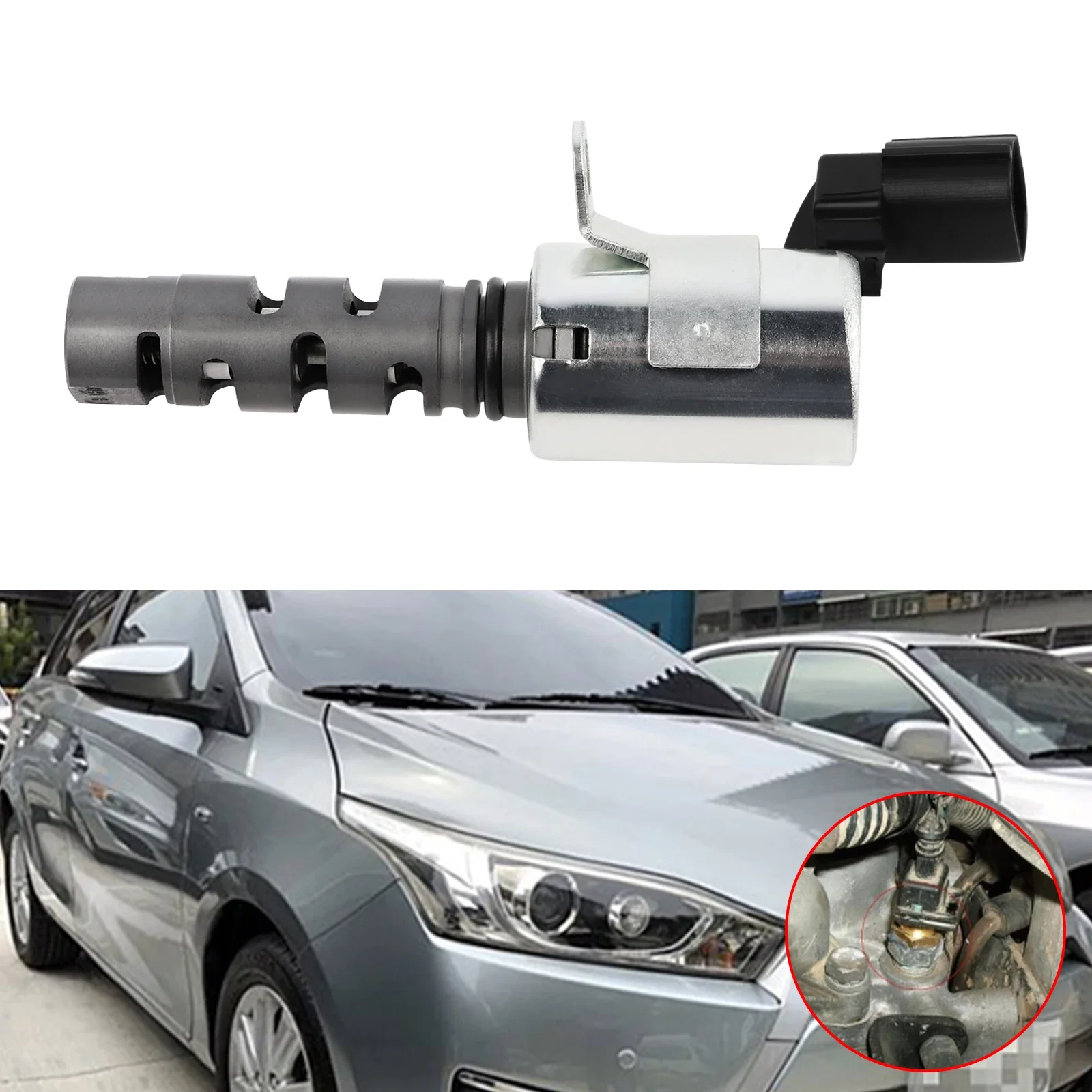 VVT Oil Control Valve Variable Timing Solenoid for Toyota Yaris Echo Prius Scion XA XB 1.5L 15330-21011 15330-21020 1533021010 vvt valve solenoid