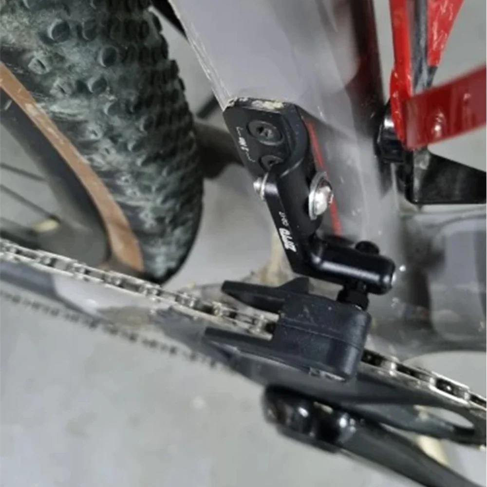 Bicycle Chain Guide ZTTO MTB Road Bike Single Speed Chain Guide Gravel Bike Cross-country Direct Mount Chain Drop Catcher 1xSystem Front Derailleur
