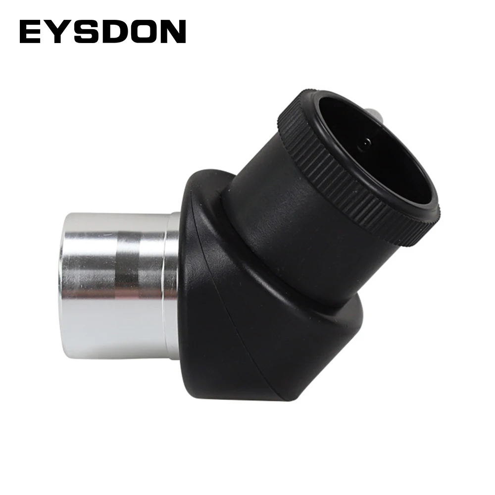 

EYSDON 1.25 Inch 45 Degree Telescope Zenith Mirror Fully Positive Image Prism Diagonal Adapter