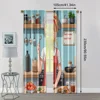 2pcs, Curtains Roller Blinds Don't make your food Durable Polyester (without rod) Thermal Insulation, and Room Darkening 4