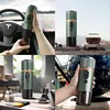 COTGCO Portable Espresso Coffee Machine: 12V Electric Travel Expresso Maker,Self Heating 8 Cups Compatible for Nespresso Capsule 5