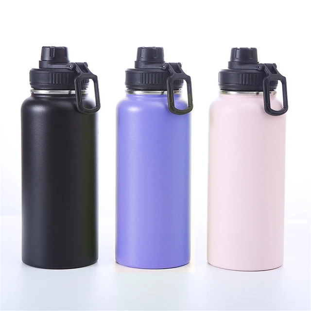 Custom Insulated Water Bottle 550ml 18 OZ Hydroes Stainless Steel Double  Wall Vacuum Wide Mouth Flask for Sport 4 Lids Available - AliExpress