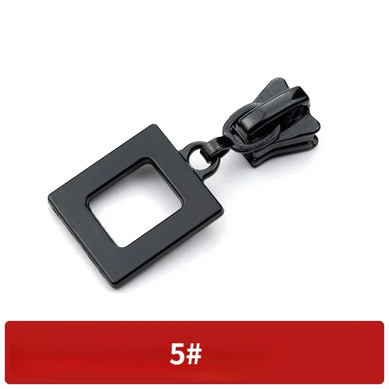 5PCS Metal Zipper Sliders for Resin Zippers 3# 5# 8#
