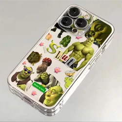 Cartoon Shrek - Themed Clear Phone Case - Samsung A23 (T - 295KXX140A1)