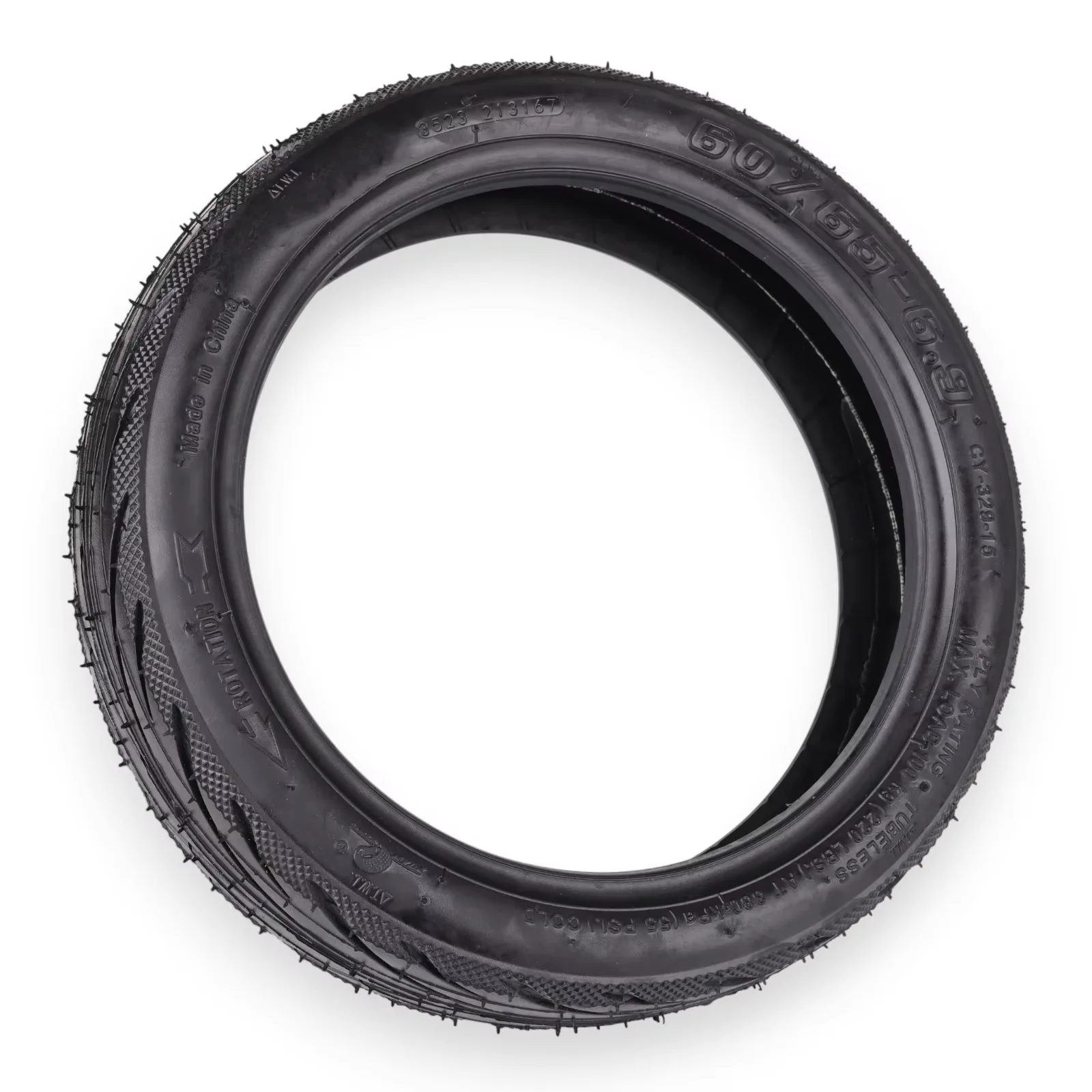 Pneu Tubeless De 10 Pouces 60/65 – 6.9 Pour Ninebot Max G2 G65, Roue En Caoutchouc Résistante à L'usure, Accessoire Pour Scooter électrique