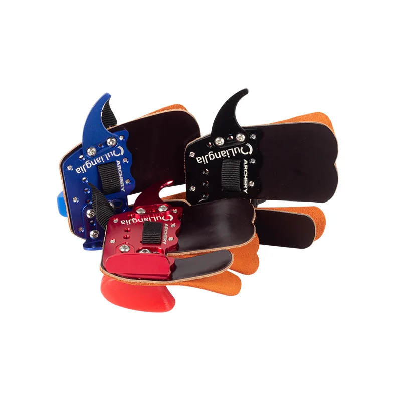 Metal Cheek and Finger Support Outdoor Archery Arena Recurve Bow Competition Cheek and Finger Support Archery Protective Gear