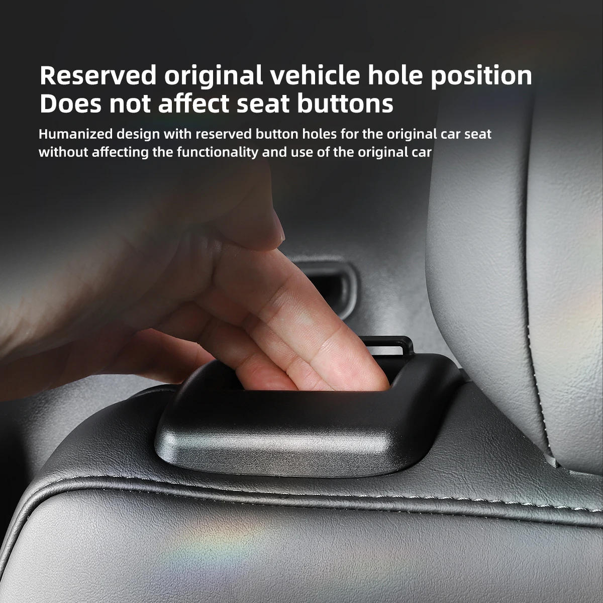 2pcs Car Seat Belt Holder Limiter For Tesla Model Y Interior Accessories Rear Seat Belt Guide Buckle Protector seat belt stopper car seat belt accessory