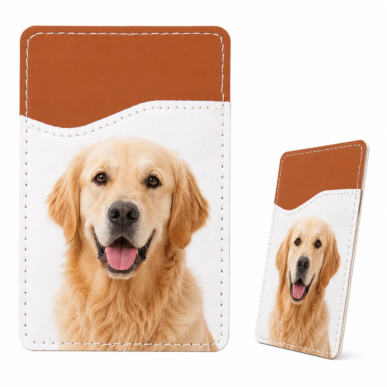 Personalized Photo Card Holder Wallet - Customizable Pocket Gift