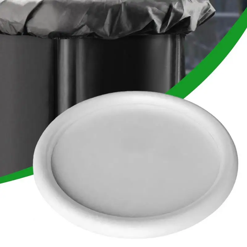 Tub Cover Waterproof Bathtub Cover With Drawstring Windproof Keeps Cold And Clean Thermal Ice Bath Fits 29.5-Inch Diameter