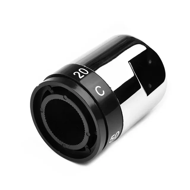 Thermostatic Control Handle Switch Water Control Handle Bathtub Shower Faucet With Temperature Mark Stop Ring Grubscrew End Cap 5