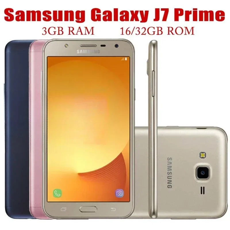 

Оригинальный разблокированный мобильный телефон Samsung Galaxy J7 Prime SM-G610 4G с одной/двумя SIM-картами 3 ГБ + 16/32 ГБ, 13 МП, 5,5 дюйма, сотовый телефон Android