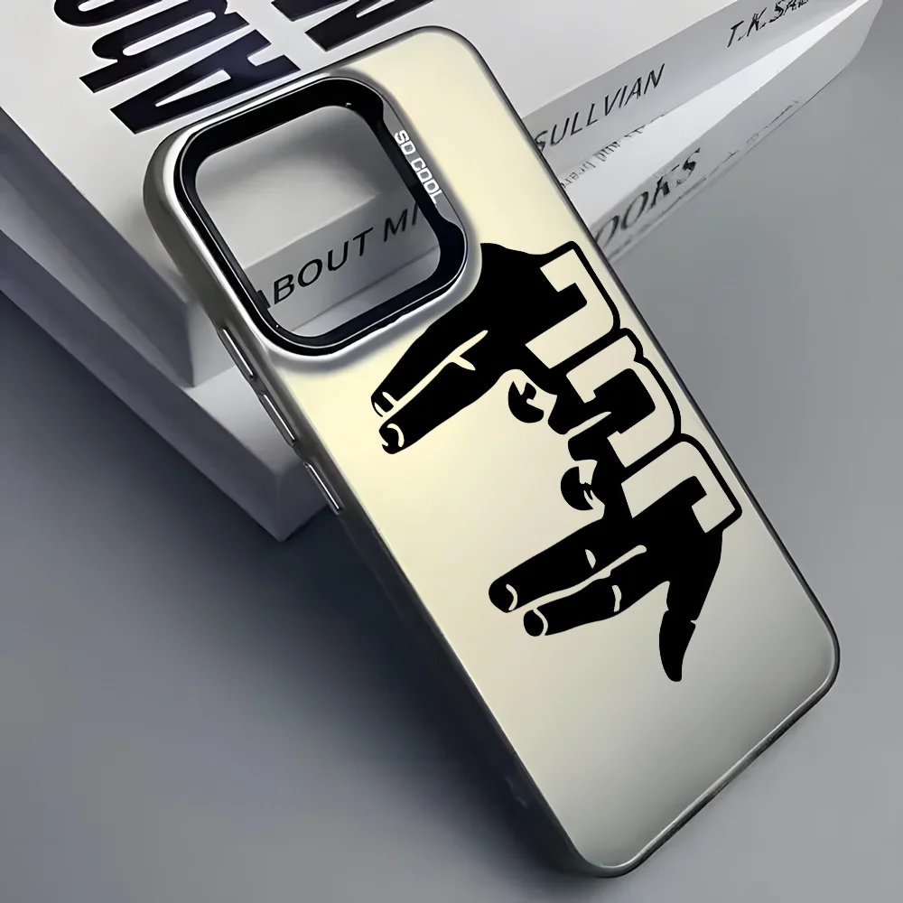 rappeur jul c'est cool coque de téléphone pour iphone 16 15 14 13 12 11 pro max noir mat multicolore laser métallique aurora funda