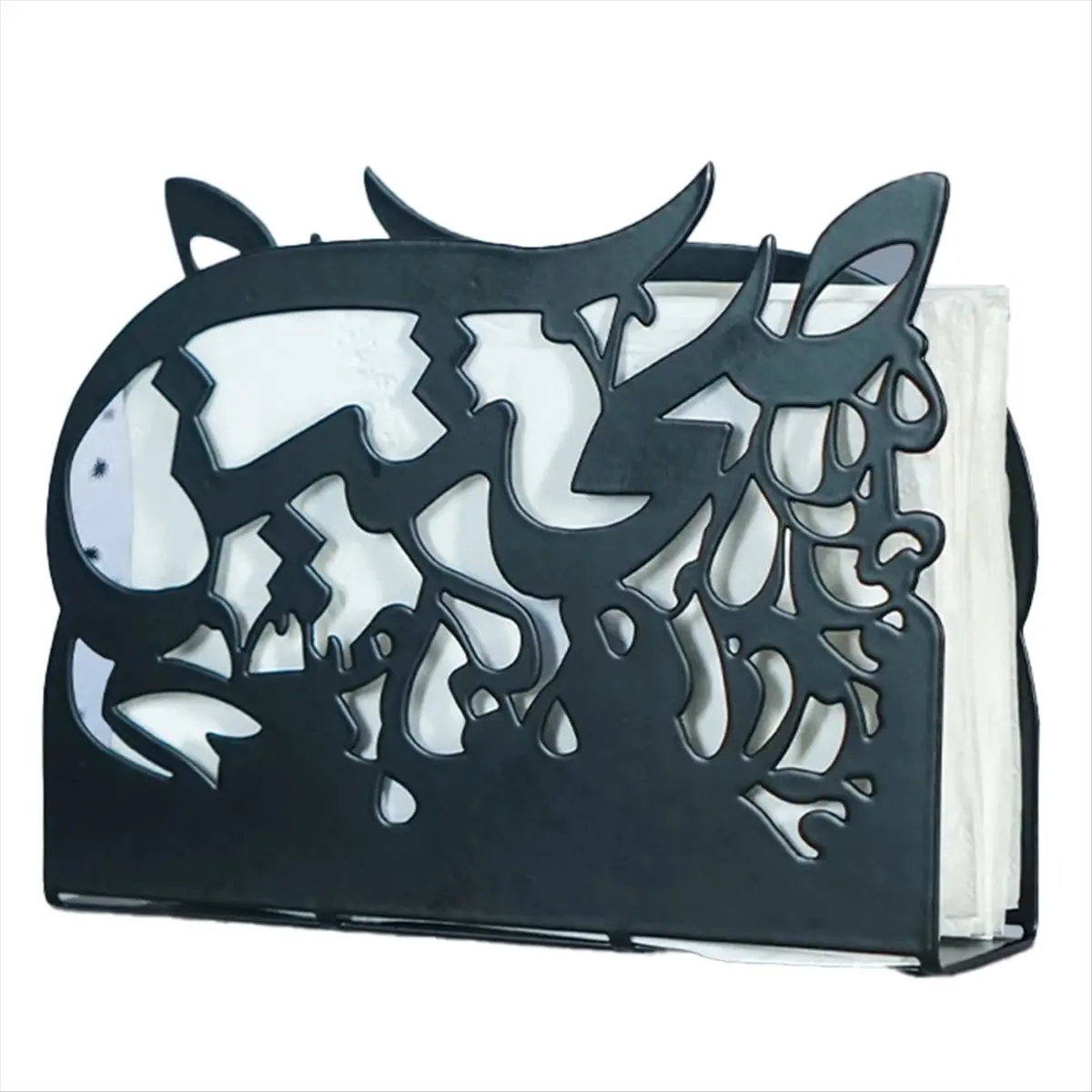 T64C 금속 식탁 냅킨 홀더 종이 타월 및 냅킨, 무슬림 가정 테이블 상판용 장식 장식품,B