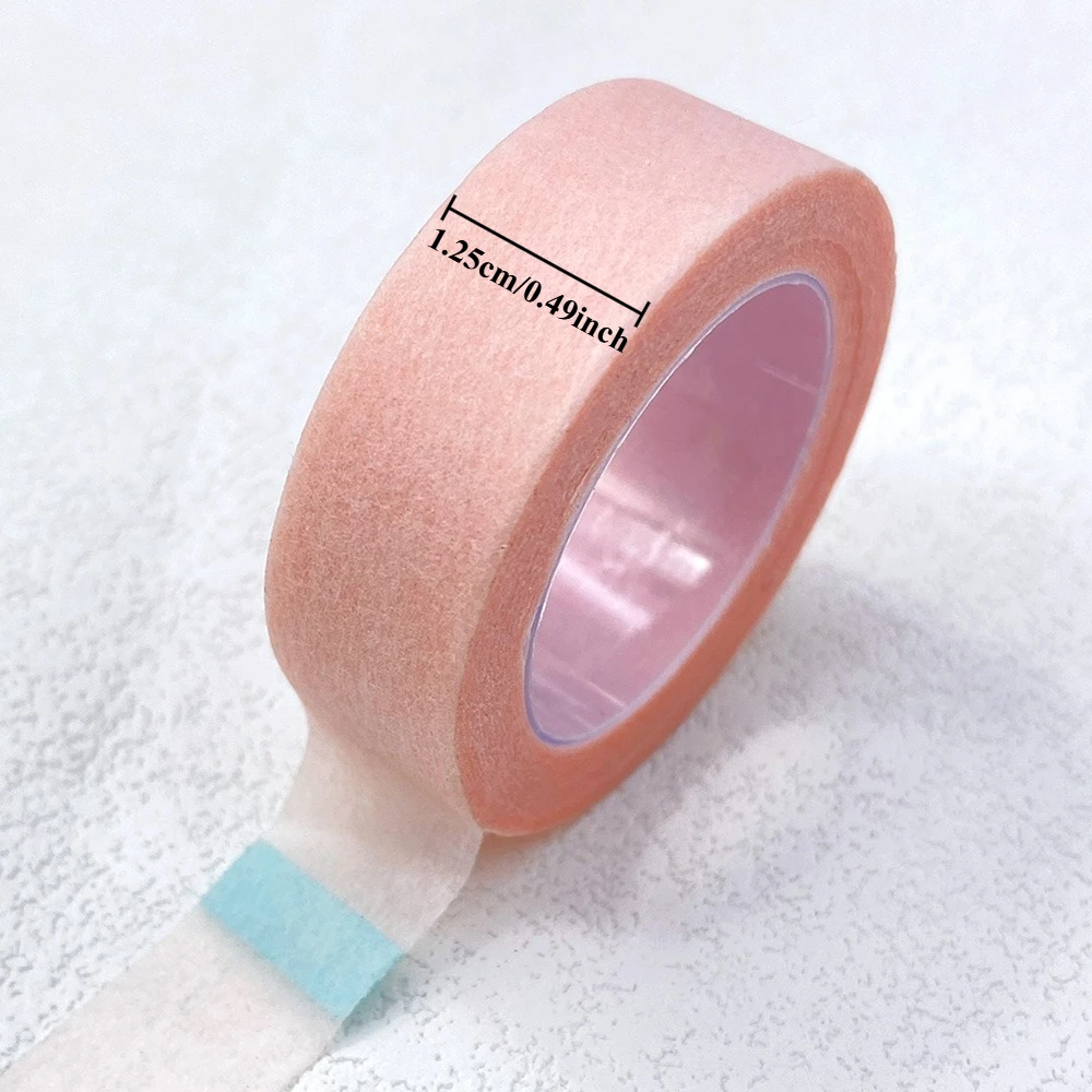 Zanse 20Rolls Eyelash Tape Adhesive Patches Under Eye Pad Non-woven Cloth Breathable Eyelash Extension Paper Tape 9M Wholesale
