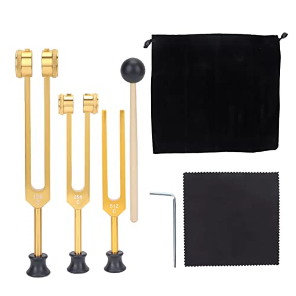 Meditation Tool Sound Healing Tools Versatile Sound Applications Portable Therapy Professional Tuning Forks