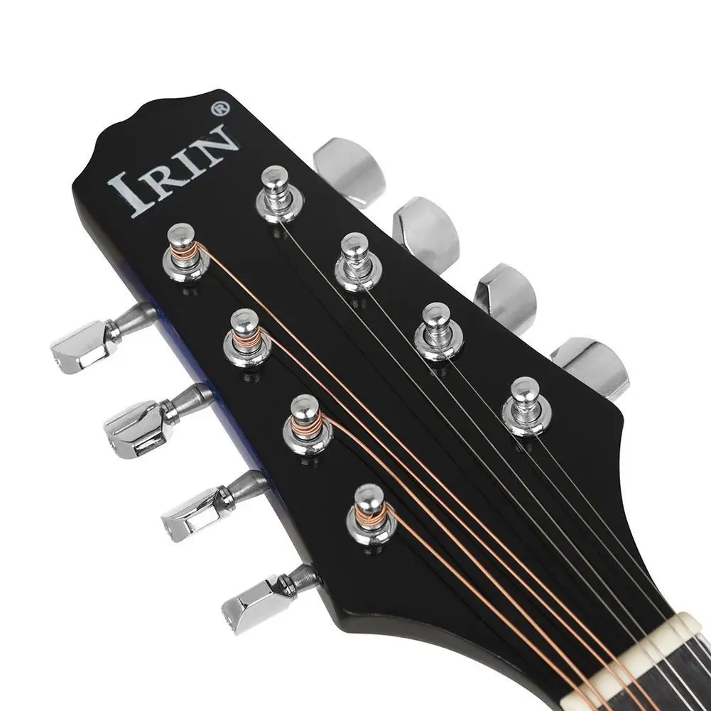 Mandolin 8 Strings Linden Wood Construction Acoustic Mandolin Musical Instrument for Beginner Children Students