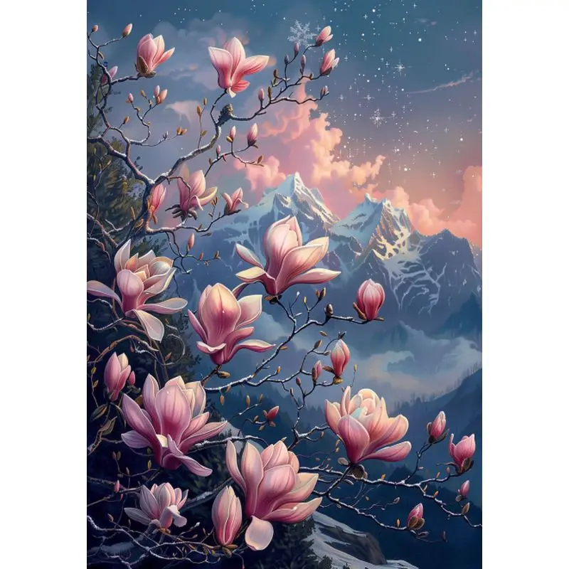 GATYZTORY 수공예 난초 그림, 캔버스에 그림 그리기, DIY 프레임 그림, 숫자 키트 홈 월 아트