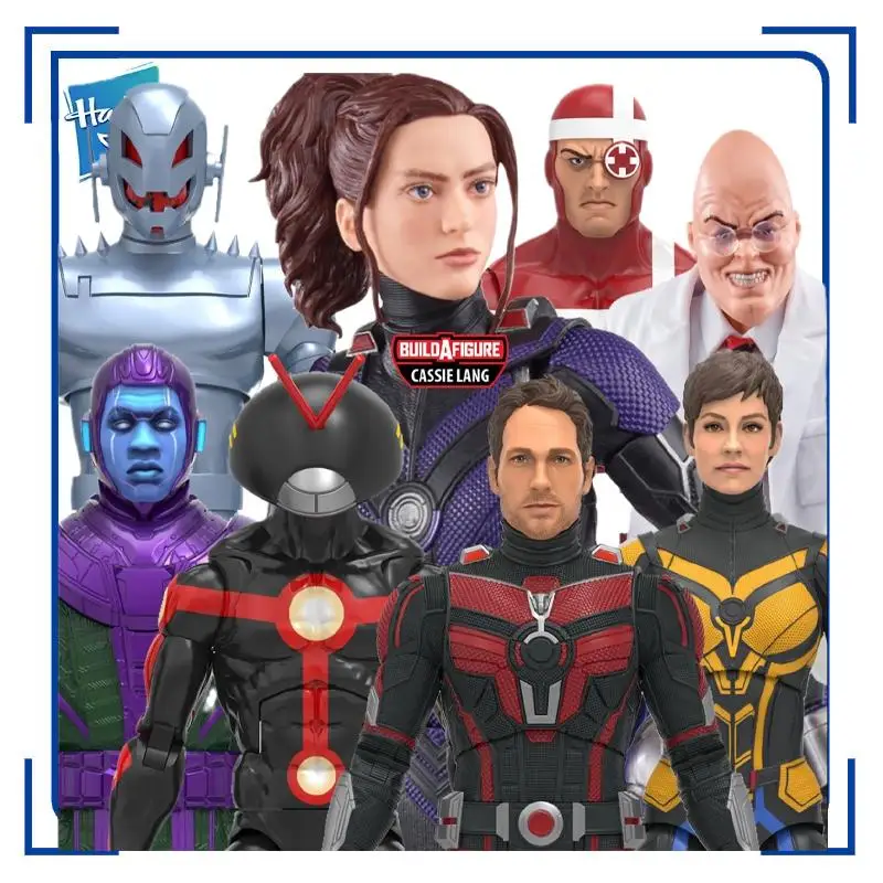 

Hasbro Marvel Legends Series Ant-Man Yellowjacket Seven-Pack with Components Assemblable Eight-Inch Casey Lang Action Figure